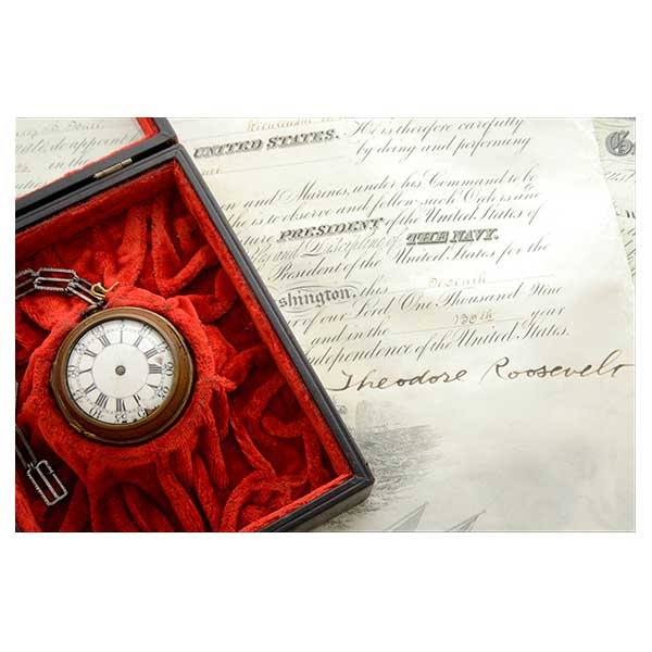 Pocket Watch from Family of Captain Myles Standish (1 of 10)