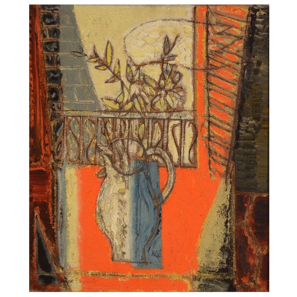 MAX PARART Framed Signed Modern Still Life Oil on (1 of 6)