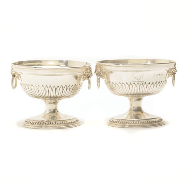 Pair of George III Sterling Compotes, George Smith III (1 of 10)