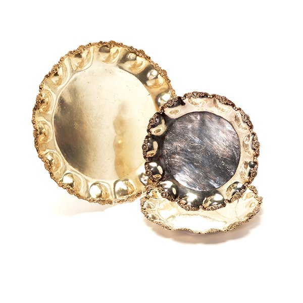 Colombian Handwrought 900 Standard Silver Platter and (1 of 9)