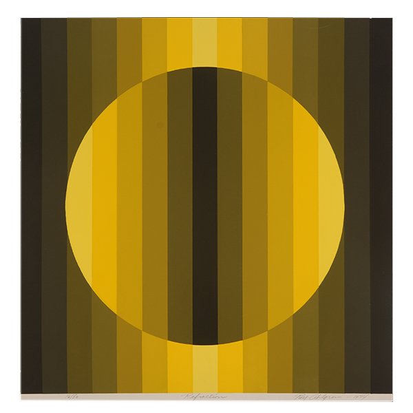 4 ROY AHLGREN Serigraphs "Refraction", "Aperture", (1 of 5)