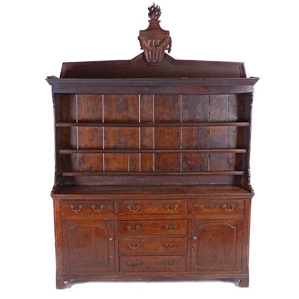 Welsh Dresser with Plate Rack Shelf (1 of 5)