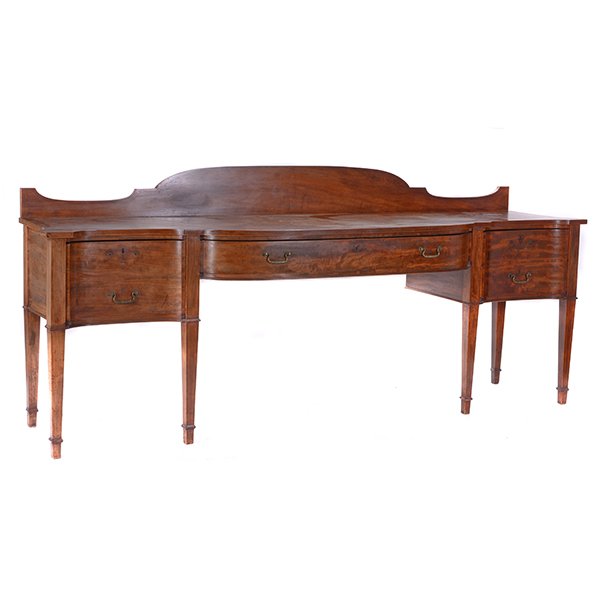 Massive Federal Mahogany Sideboard (1 of 7)