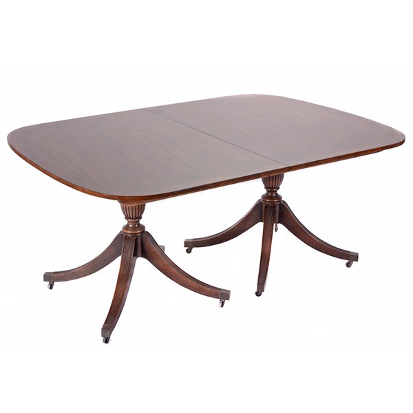 Baker Twin Pedestal Dining Table (1 of 4)