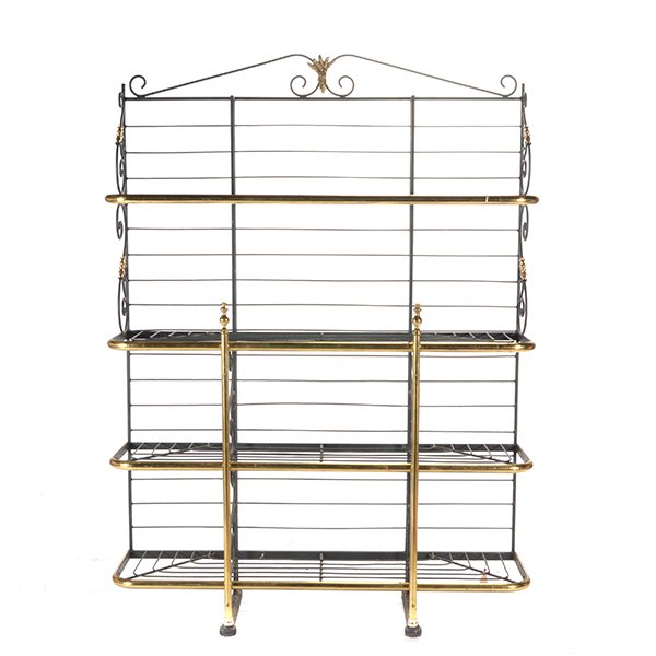 Perfit Fils Paris Gilt Brass and Wrought Iron Four (1 of 6)