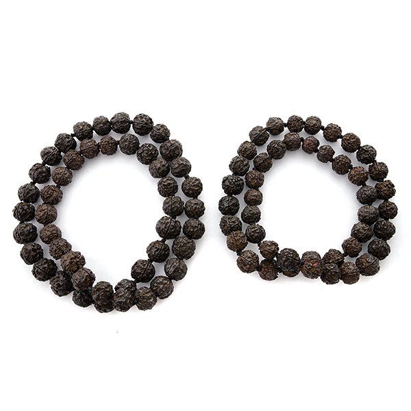 Collection of Two Tibetan Rudraksha Seed Prayer Bead (1 of 5)