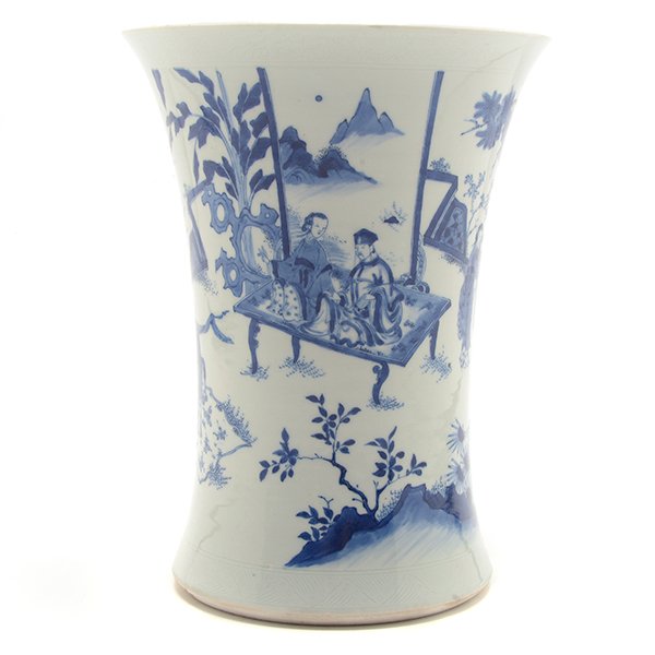 A Blue and White Beaker Vase (1 of 10)
