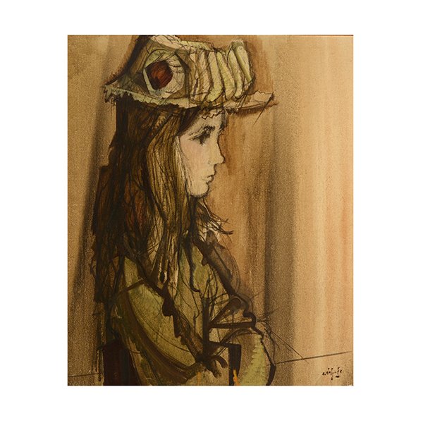 ALVARO DELGADO "Melancholy" Oil on Canvas. (1 of 8)