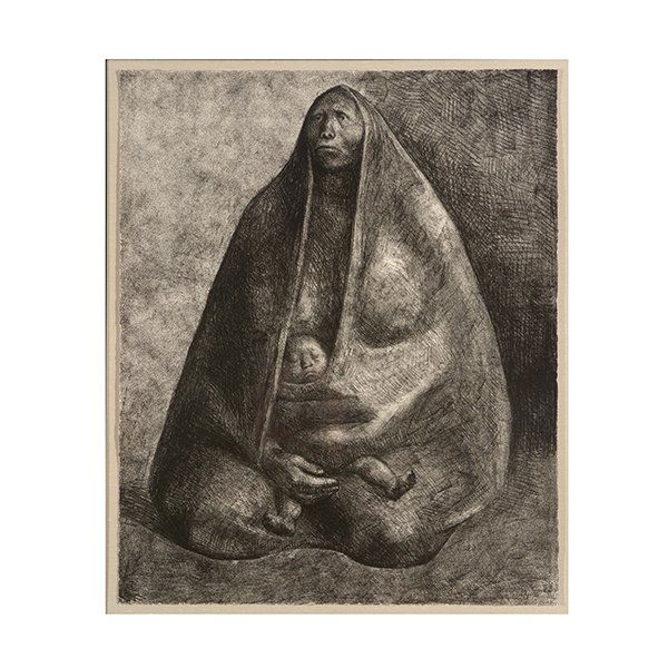FRANCISCO ZUNIGA "Mujer con Nino" Lithograph. (1 of 8)