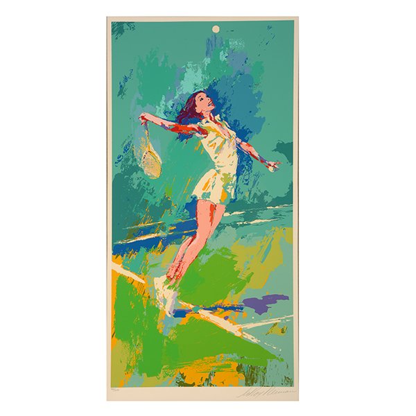 LEROY NEIMAN "Sweet Serve" Serigraph. (1 of 8)