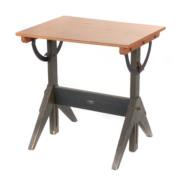 Lietz Drafting Table, SF 1930: Lietz Drafting Table, SF 1930 {Dimensions 31 x 31 x 23 inches}