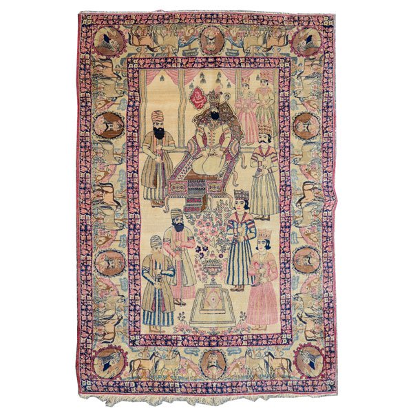 Lavar Kerman Rug: 4 feet 6 inches x 6 feet 7 inches (1 of 4)