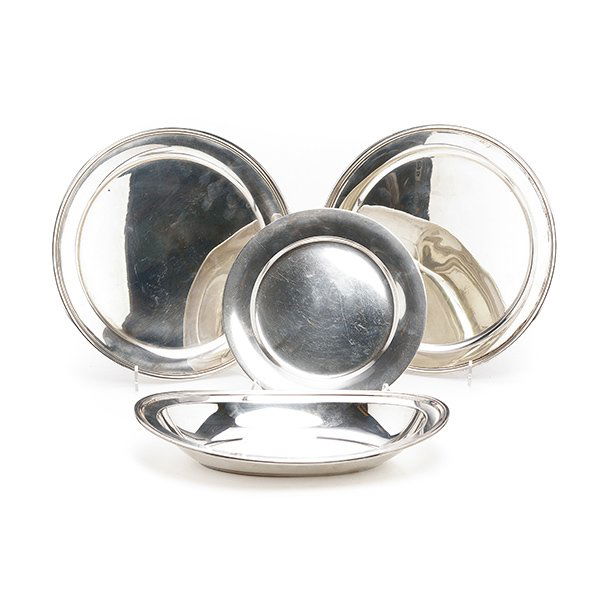 Suite of Tiffany Sterling Hollow Ware (1 of 5)