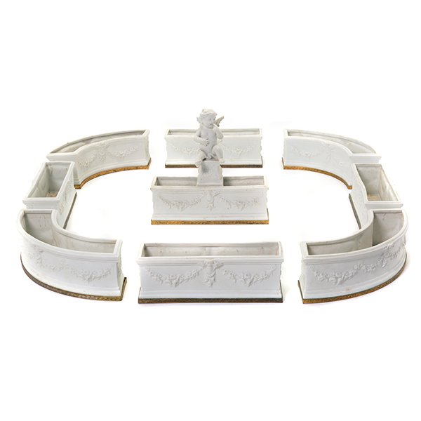 French Parisian Bisque Porcelain Eight Piece (1 of 10)