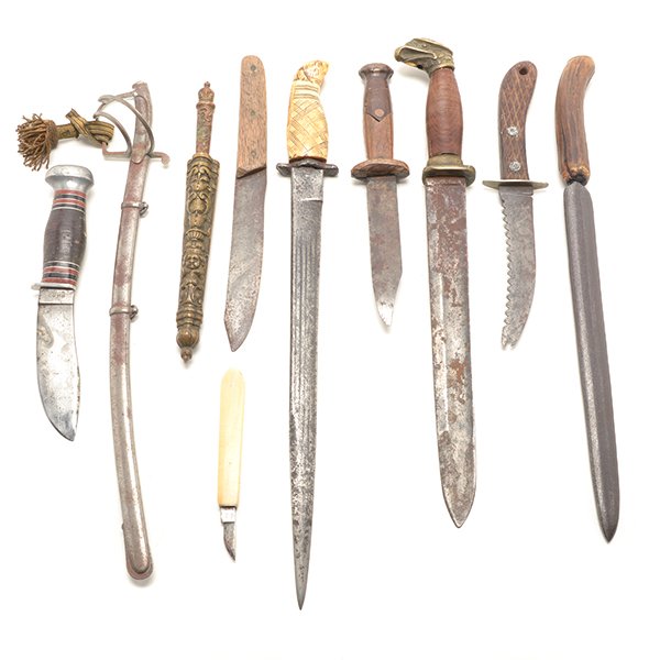 Collection of Ten Knives and Daggers (1 of 10)