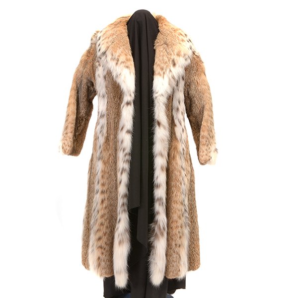 Lynx Full Length Fur Coat (1 of 4)
