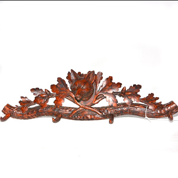 Fox Head Coat Hook L25" x H9" x D6" (1 of 1)