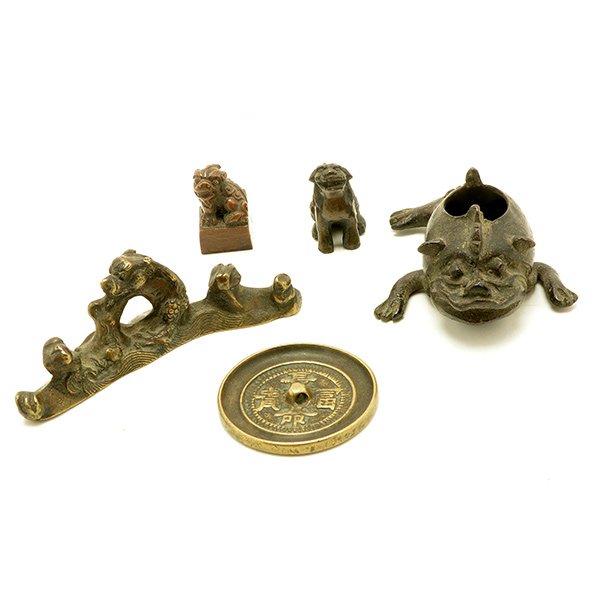 Five Bronze Objects, Qing Dynasty (1 of 10)