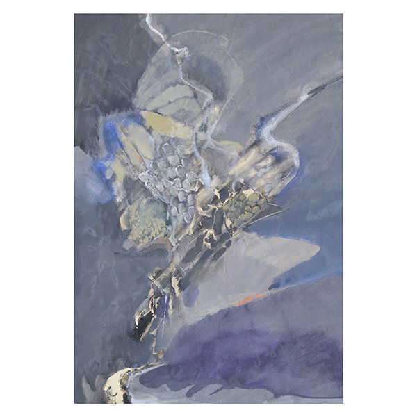 Arthur Okamura (1932-2009): Cormorant in Flight (1 of 5)