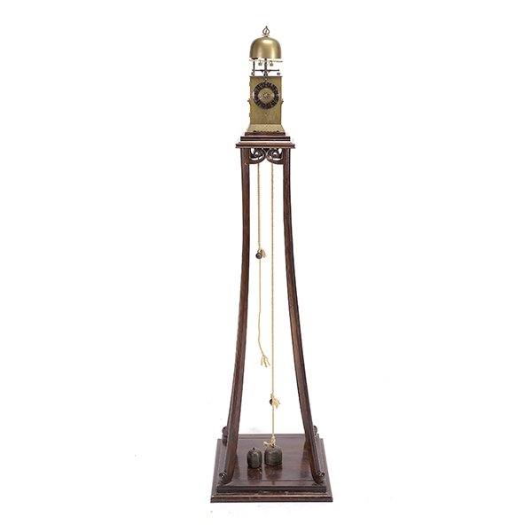 A Japanese Gilt-Brass Double Foliot Lantern Clock, 19th (1 of 9)