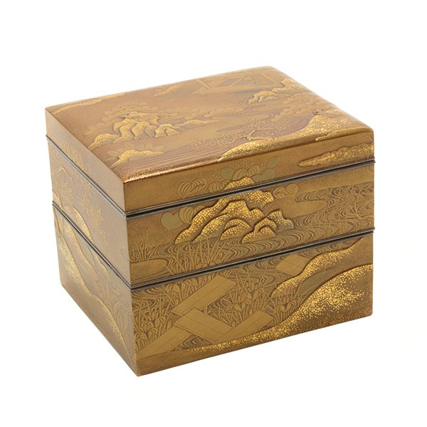 A Japanese Lacquered Incense Box, 19th Century (1 of 10)