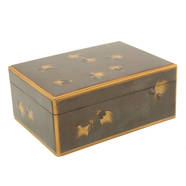 A Japanese Lacquered Box, Late 19th Century (1 of 10)