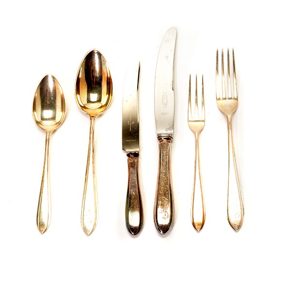 Dutch 934 Silver Flatware Service (1 of 7)