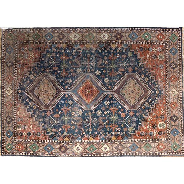 Assorted Color Flower Motif Rug 147" x 112" (1 of 1)