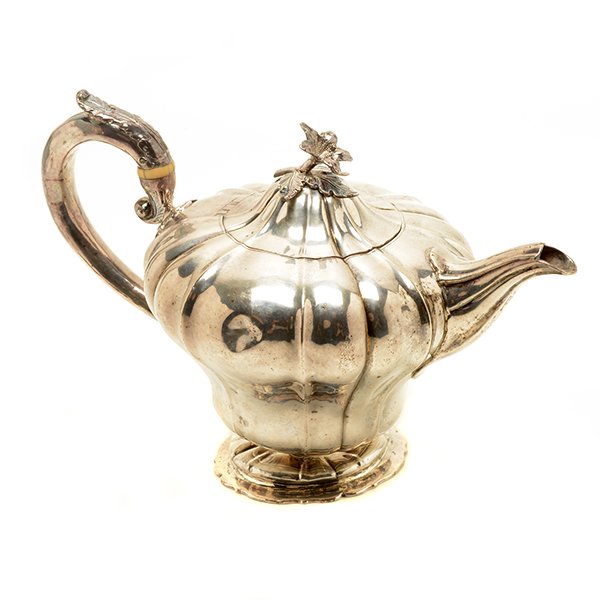 Victorian Sterling Teapot, Henry Holland (1 of 10)