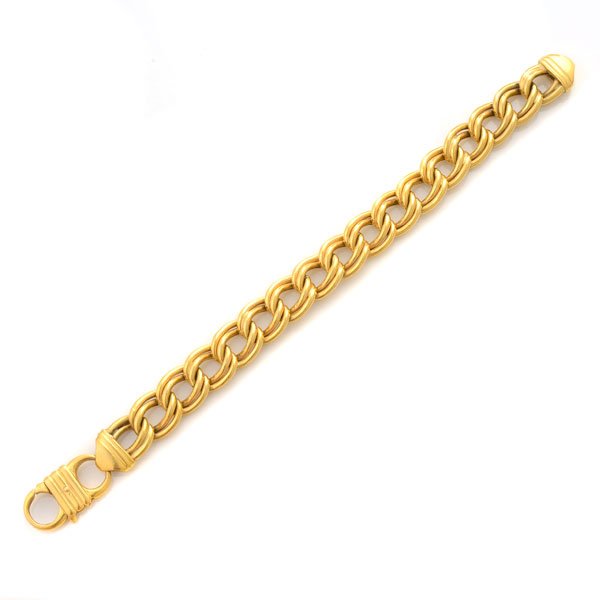 18k Yellow Gold Bracelet. (1 of 4)