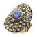 Victorian Sapphire, Diamond, Silver-Topped, 14k Yellow