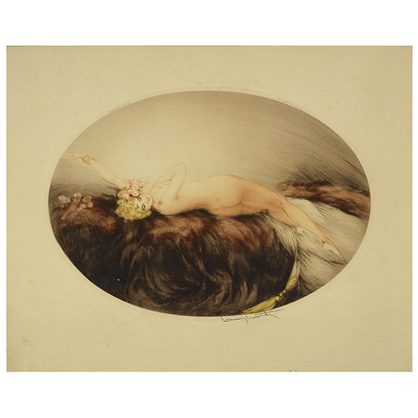 LOUIS ICART "Venus" Aquatint Etching. (1 of 5)