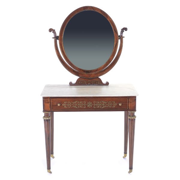 Charles X Gilt Bronze Mounted Rosewood and Mahogany (1 of 5)