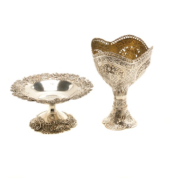 Redlich Rococo Revival Sterling Compote and Continental (1 of 10)