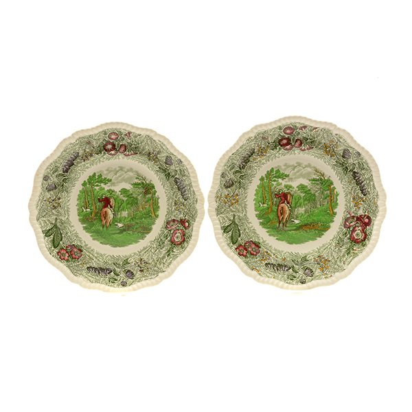 Set of Fifteen Copeland Spode Ironstone Dinner Plates (1 of 9)