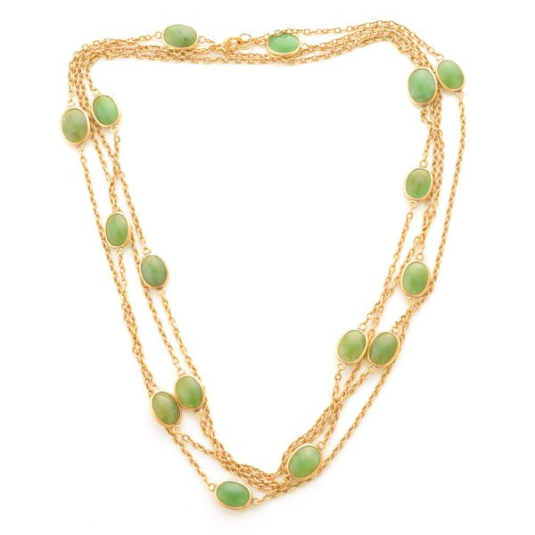 Carnelian, Lapis Lazuli, Yellow Gold Necklace. (1 of 4)