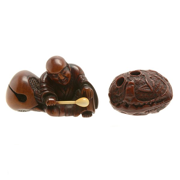 Two Netsuke, 19th Century (1 of 10)