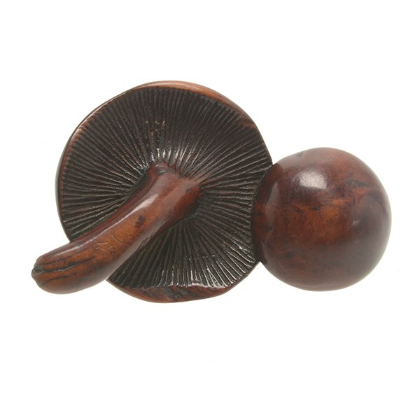 A Wood Netsuke, 18th Century (1 of 6)