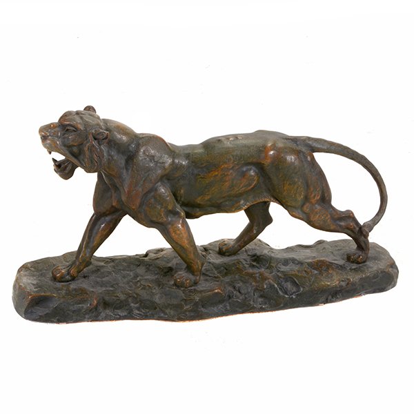Charles Lemoine "Roaring Cat" bronze (1 of 10)