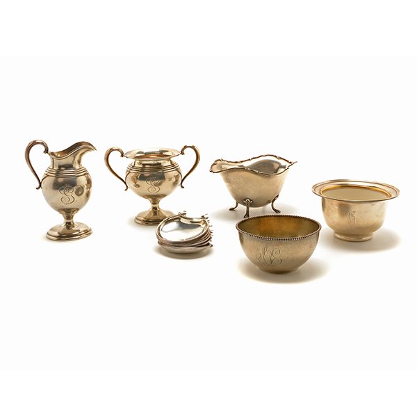 Collection of American Sterling Silver Hollowware and (1 of 10)