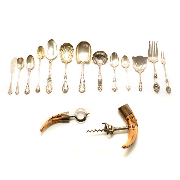 Collection of American Art Nouveau Sterling Silver (1 of 10)