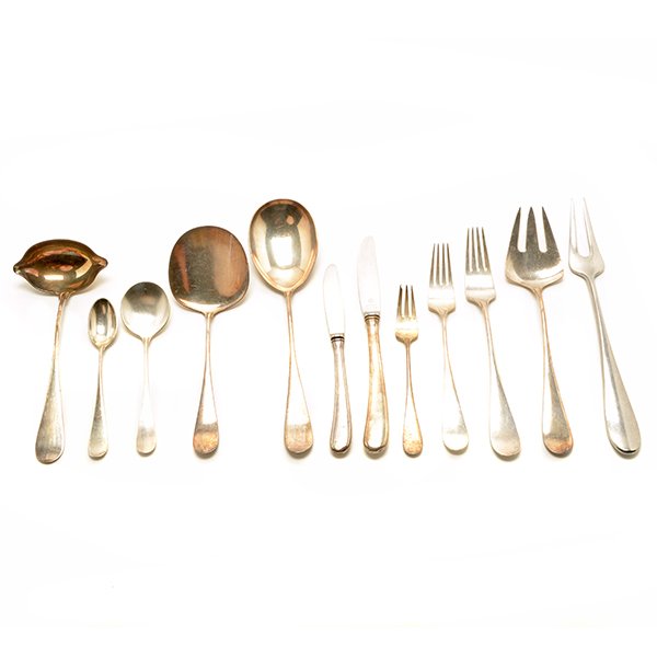 Set of Danish A. Michelsen Sterling Silver Flatware (1 of 10)