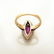 Victorian Pink Sapphire, Diamond, Silver-Topped, 14k - 4