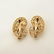 Pair of Retro Diamond, Ruby, 14k Yellow Gold, - 4