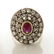 Victorian Ruby, Diamond, Silver-Topped, 18k Yellow Gold - 2