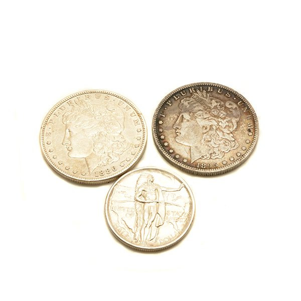 Lot of US Coins Including Morgan Dollars 1895(O); (1 of 2)