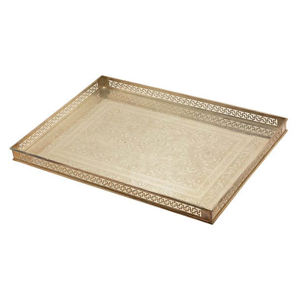 A Chinese Export Silver Footed Tray, Republic Period (1 of 7)