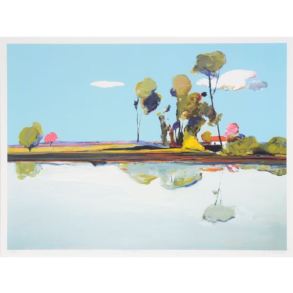Gregory Kondos "The Delta" lithograph (1 of 6)