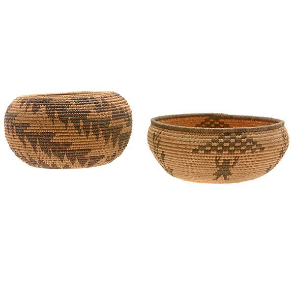 Two Northern California Maidu Chemehuevi Baskets (1 of 10)