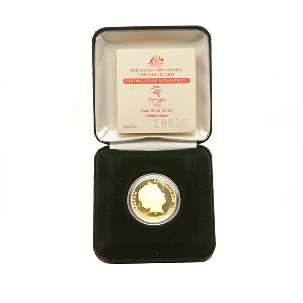 Australia 2000 Olympic $100.00 Gold Coin Proof (1 of 3)
